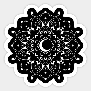 Moon Mandala | Sacred Geometry Sticker